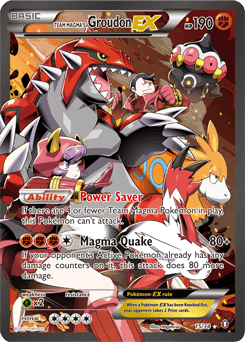 Team Magma's Groudon-EX (Team Magma's Groudon-EX)