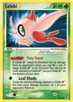 セレビィ☆ (Celebi (Rare Holo Star))