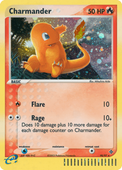 ヒトカゲ (Charmander (Rare Secret))