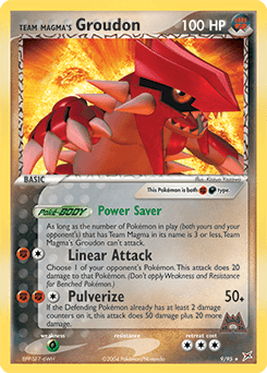Team Magma's Groudon (Team Magma's Groudon)
