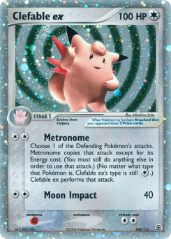 Clefable ex (Clefable ex)