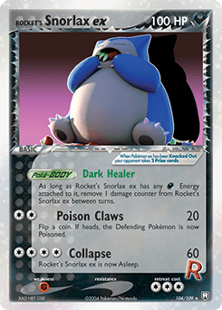 Rocket's Snorlax ex (Rocket's Snorlax ex)