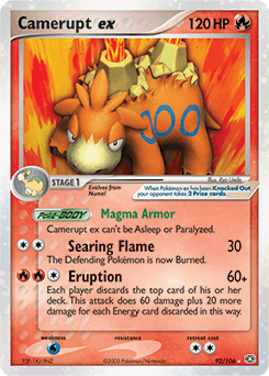 Camerupt ex (Camerupt ex)