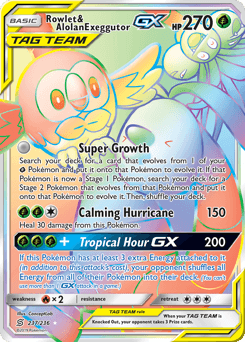 Rowlet & Alolan Exeggutor-GX (Rowlet & Alolan Exeggutor-GX)