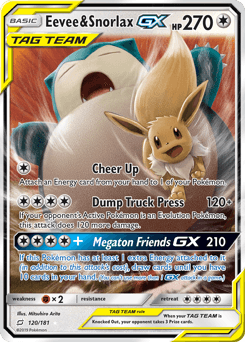 イーブイ (Eevee & Snorlax-GX)