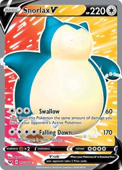カビゴン (Snorlax V)