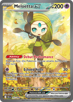 メロエッタEX (Meloetta (Special Illustration Rare))